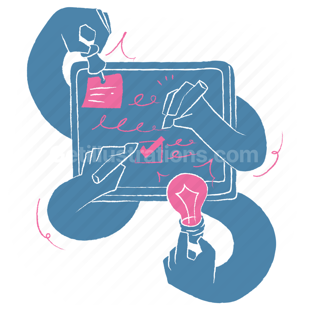 Task Management illustration preview image